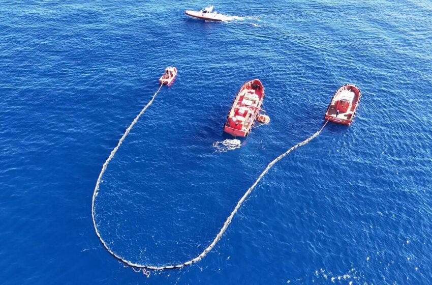  Plemmirio, sversamento di idrocarburi: esercitazione antinquinamento nell’area marina