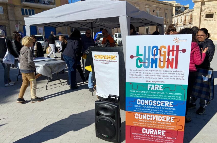  A Piazza Santa Lucia  costruiamo “Luoghi Comuni” per tutti.