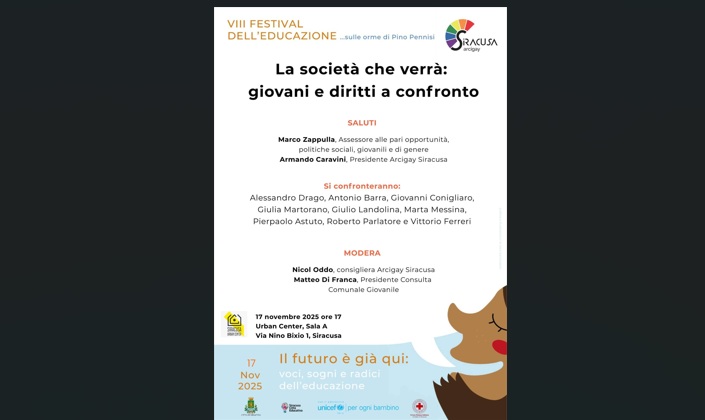  “La società che verrà, giovani e diritti a confronto”: dibattito di Arcigay al Festival dell’Educazione