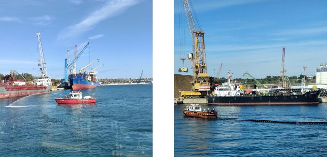  Sversamento di idrocarburi e incendio su motocisterna: esercitazione al porto di Augusta