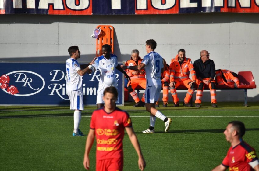  Racine Ba, primo gol in Serie C con dedica alla moglie in dolce attesa