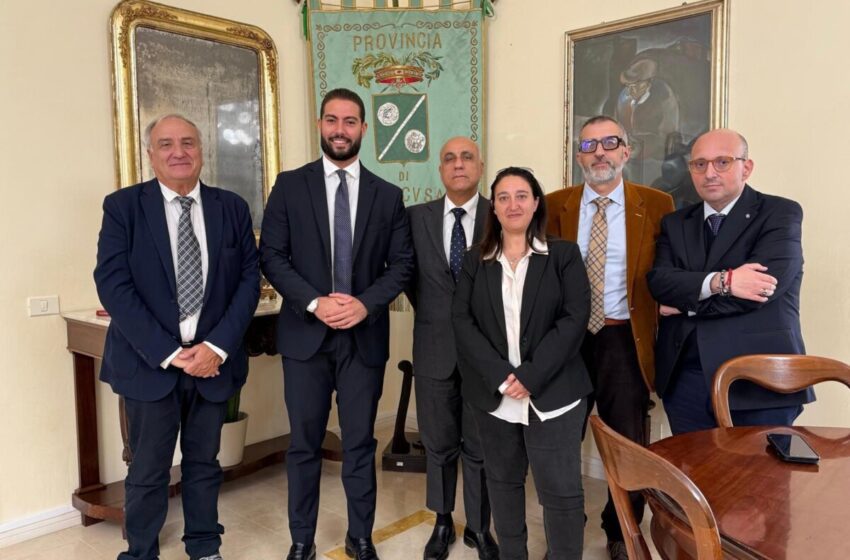  Il comandante del CEFLI in visita al Libero Consorzio: “Nuove alleanze per la sicurezza del territorio”