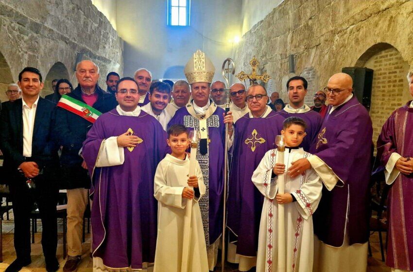  Celebrato il 40esimo anniversario della riapertura al culto della Basilica Paoleocristiana di San Focà