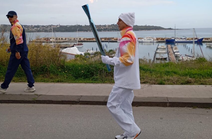  La Fiamma Olimpica lascia la provincia di Siracusa: da Priolo a Lentini e che festa ad Augusta