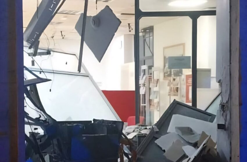  Doppio assalto alle banche nella notte, paura tra Palazzolo e Buccheri