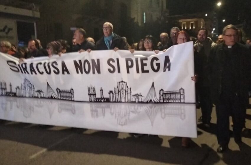  Legalità e coraggio, fronte comune contro il racket: Siracusa non si piega
