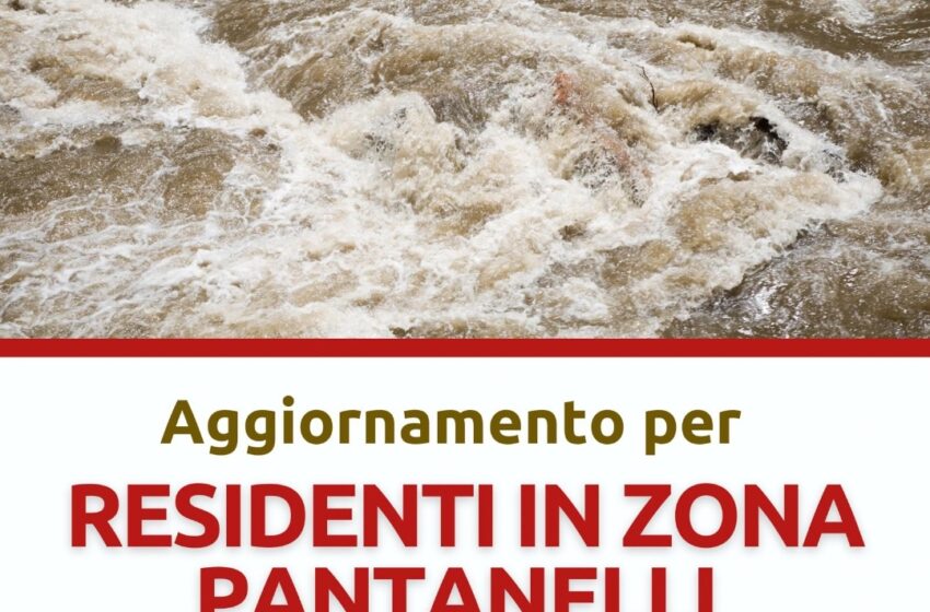  Zona Pantanelli, il sindaco Italia ai residenti: “Salire nei piani alti”