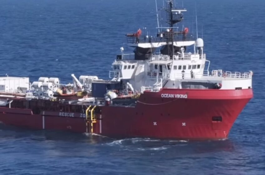  La Ocean Viking verso Siracusa, a bordo il cadavere di una donna recuperato in mare