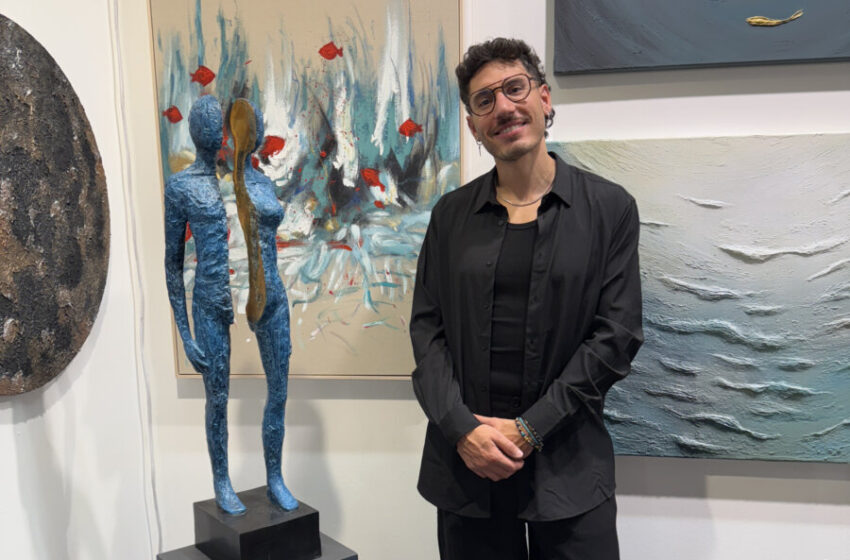  L’artista siracusano Alessandro Vinci ad ArteGenova: lanciato il suo progetto