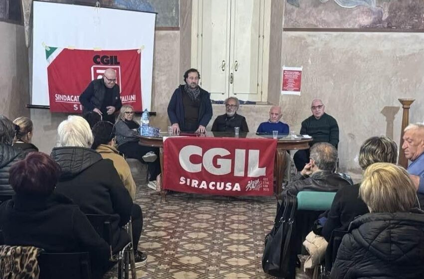  Cgil, adesione al sit in di protesta per i disservizi idrici in città