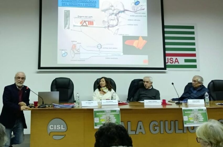  “Pensa alla salute”, focus sulle malattie della laringe e della faringe alla Cisl