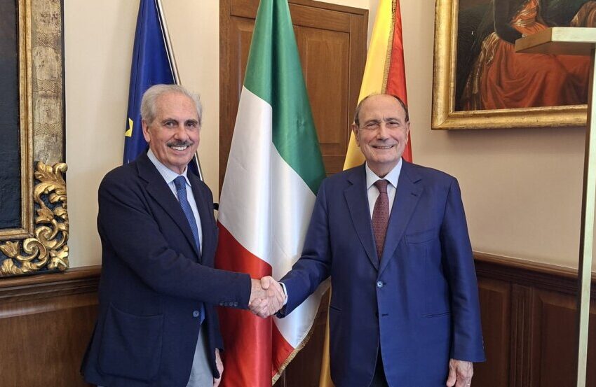  Schifani riceve il presidente di Confindustria Sicilia Bivona: “Importante dialogo pubblico-privato”