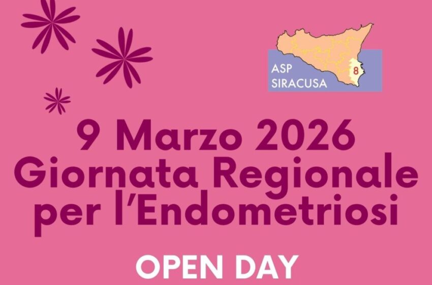  Endometriosi, visite gratuite il 9 marzo negli ospedali di Siracusa, Avola e Lentini