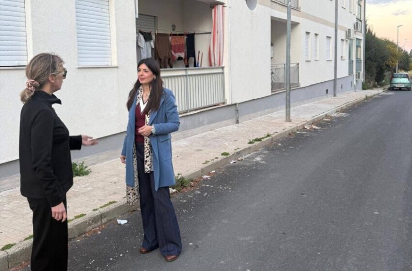  Avola. Alloggi popolari di via Fontana, sopralluogo dopo la conclusione dei lavori