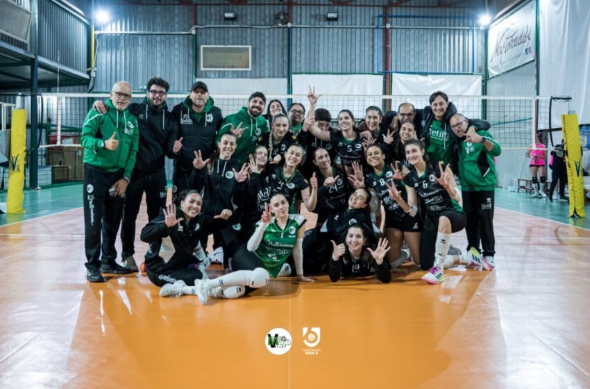  Melilli Volley fatica ma vince: tre punti d’oro con il Terrasini