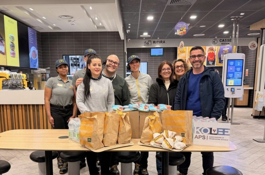 McDonald’s Siracusa: donati ogni settimana 200 pasti caldi