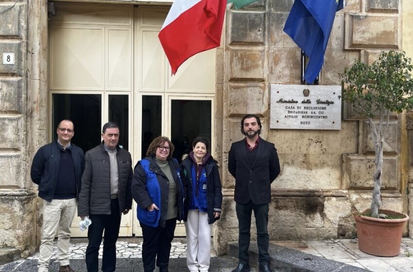  Noto. Detenuti,progetto per il reinserimento sociale con l’associazione Onesimo