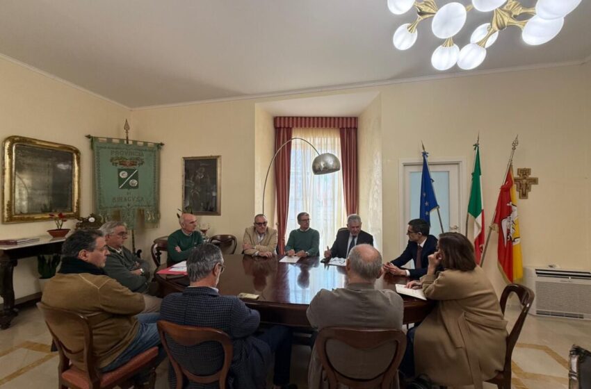  Libero Consorzio e Ance Siracusa. Incontro per una collaborazione istituzionale