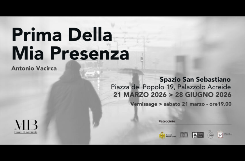  Mostra fotografica “Prima della Mia Presenza” a Palazzolo Acreide