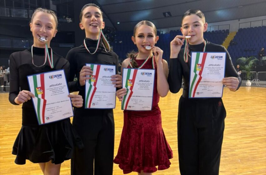  Doppio oro per “Yes We Dance Siracusa” al Campionato Regionale FIDESM