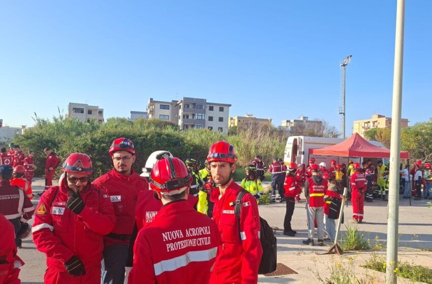  Test di Protezione Civile ok, buona prova di coordinamento e intervento