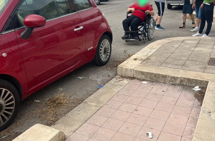 Disabile, prigioniero delle barriere architettoniche a Siracusa