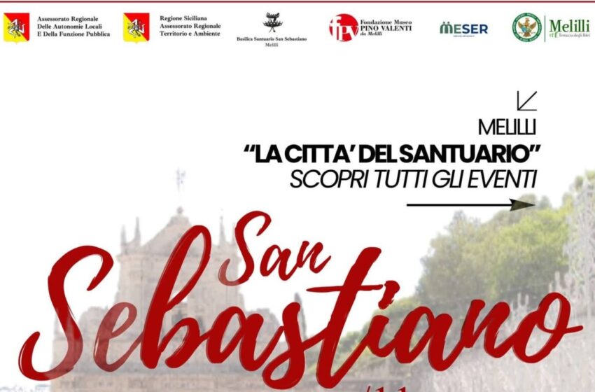  San Sebastiano, Melilli si prepara per la grande festa: dal 3 all’11 maggio fede, cultura, spettacoli