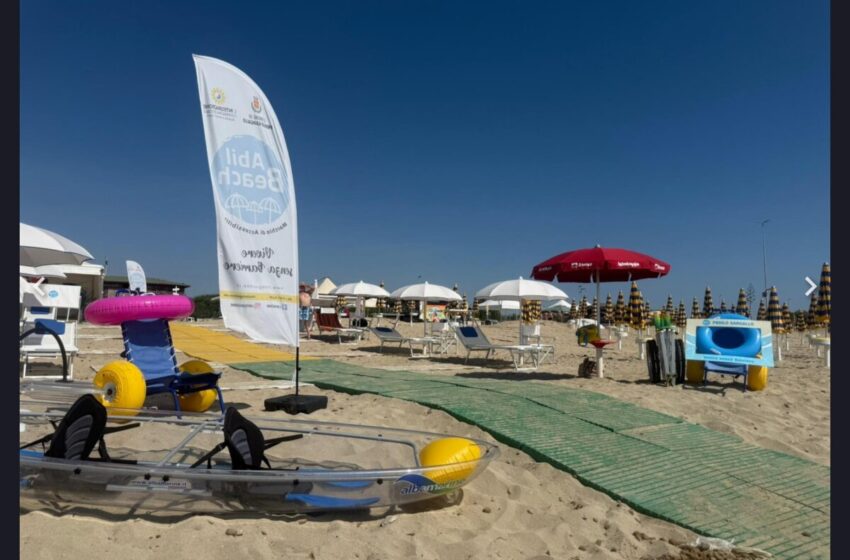  Priolo. Abil Beach, fruibile dal 17 giugno il lido di Marina di Priolo attrezzato per le persone con disabilità