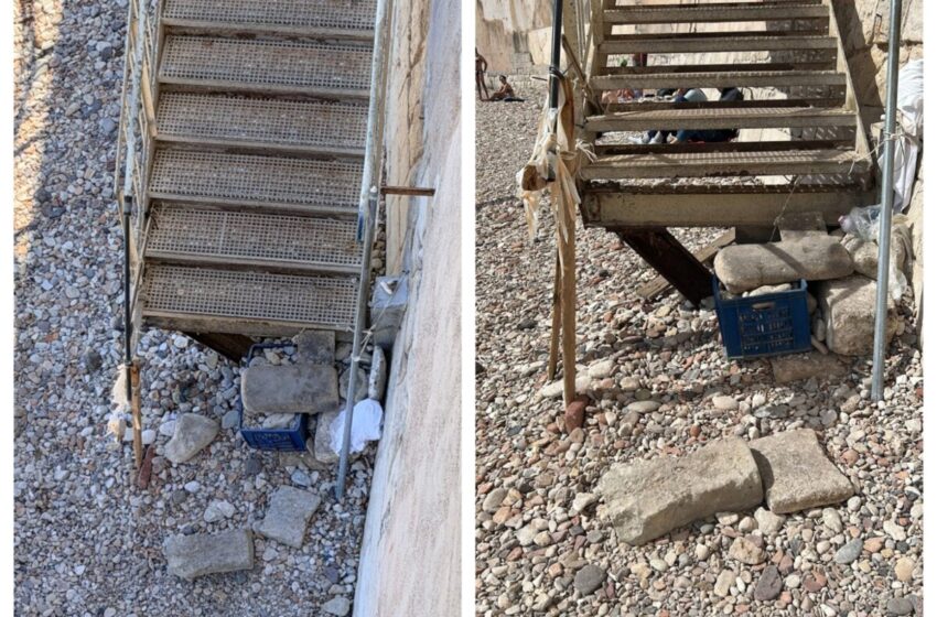  Scala di Calarossa:”Stanno per partire i lavori di riparazione”
