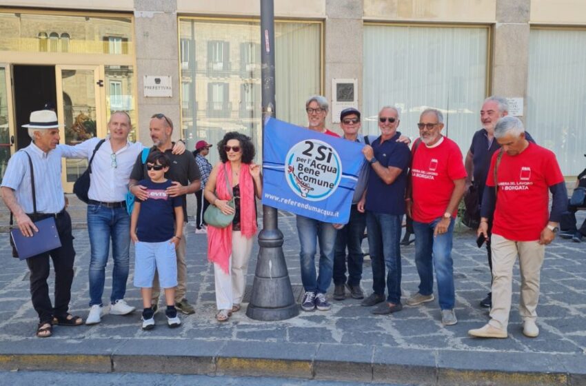  “Un piano d’emergenza in caso di guasti idrici”: le richieste del Forum per l’Acqua Pubblica