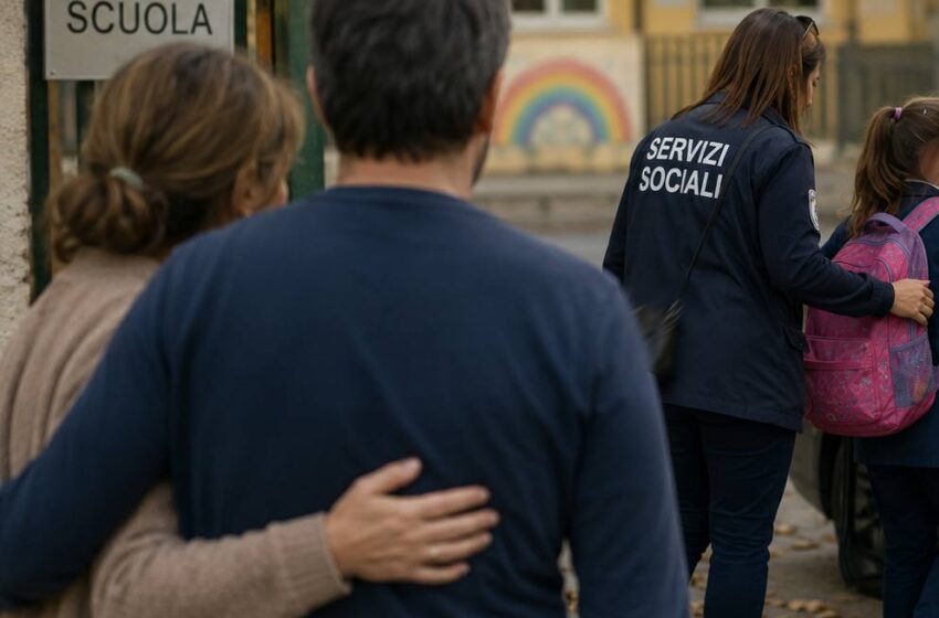  Portata via all’uscita da scuola: eseguito il provvedimento per la bambina di 7 anni