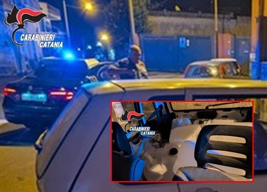  Acireale (CT), arrestato un 46enne evaso dai domiciliari che girava con un’auto rubata