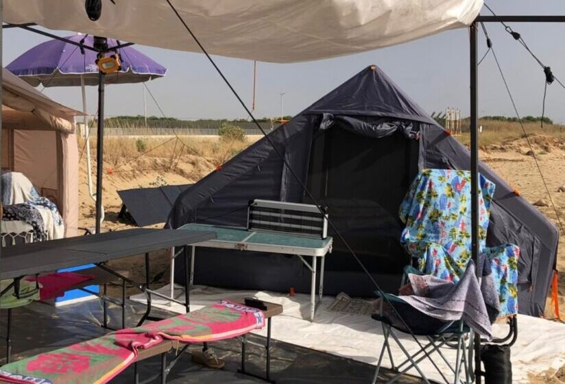  Marina di Priolo, sgomberato accampamento abusivo
