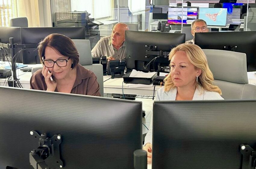  Emergenza Incendi, l’assessore Savarino in visita alla Sala Operativa Unificata
