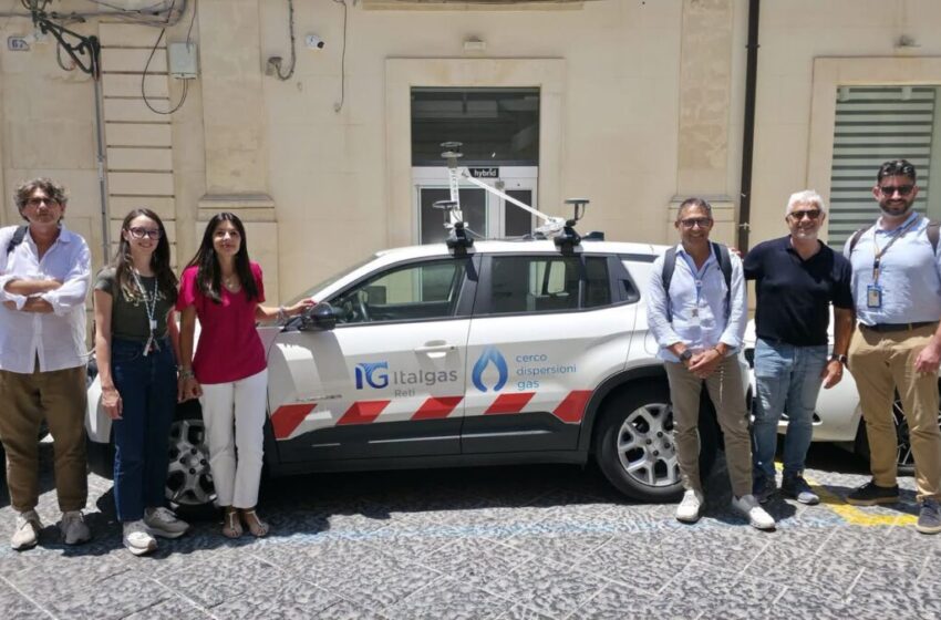  Attivo ad Avola il sistema Picarro Surveyor per il monitoraggio della rete del gas