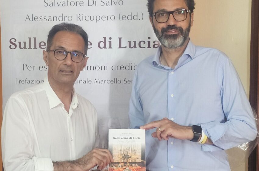  “Sulle orme di Lucia”, presentazione del libro di Di Salvo e Ricupero a Santa Lucia del Mela