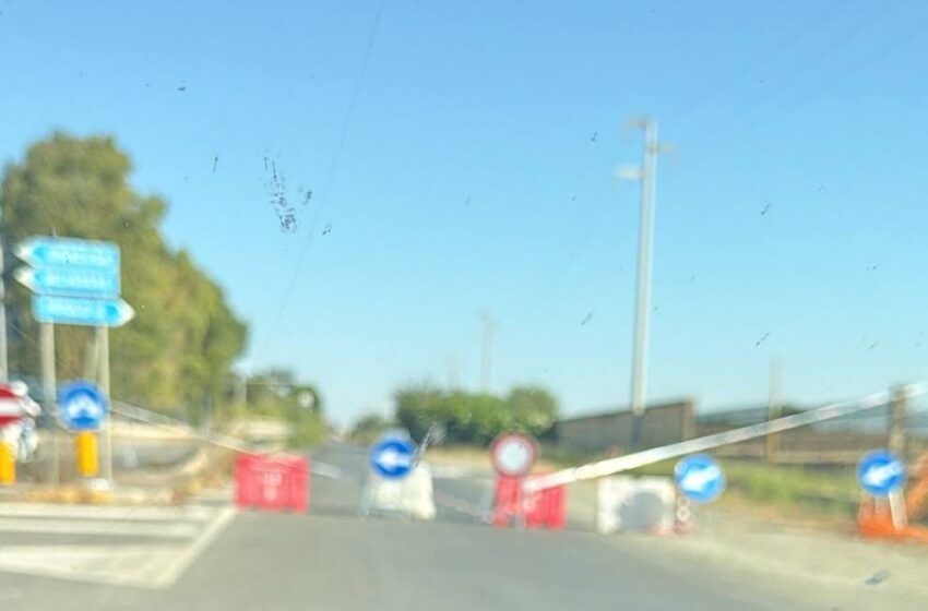  Ex ss114 chiusa in direzione Priolo, lavori urgenti dopo la rottura di una tubatura