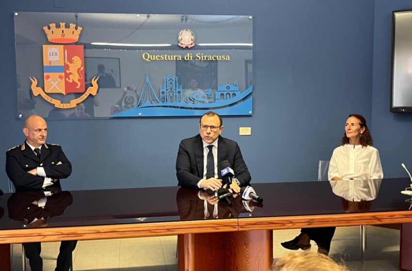  “Presenza sul territorio”, il mantra  del nuovo Questore di Siracusa Aldo Fusco
