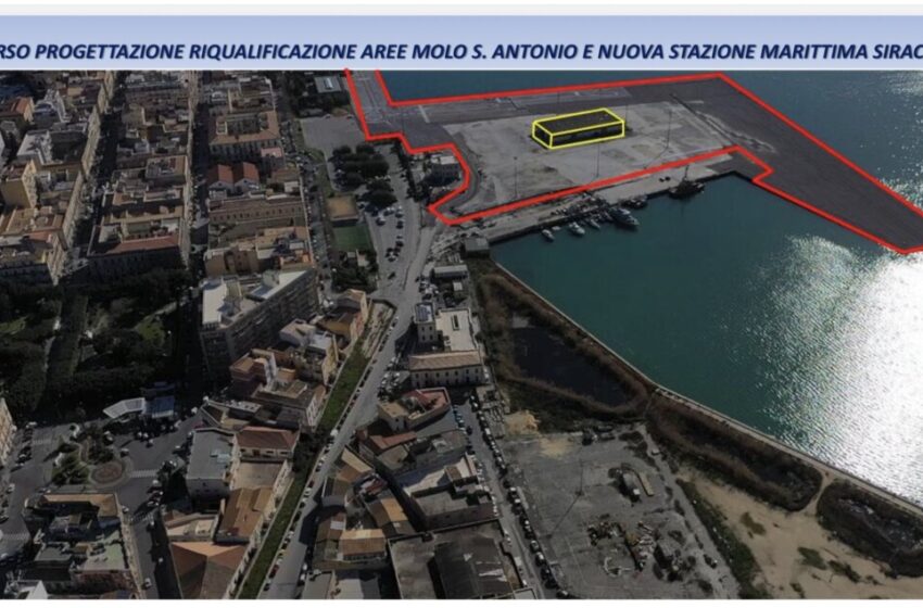  Siracusa. Stazione Marittima, 5 progetti ammessi al concorso: si passa alla fase due