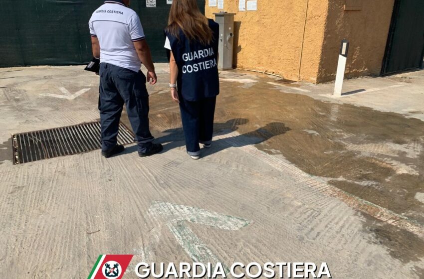  Multe a stabilimenti balneari per irregolarità sugli scarichi: controlli della Guardia Costiera