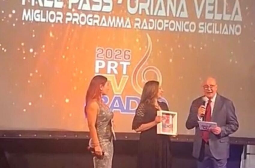  Premio PRT TV RADIO: FMITALIA premiata con Free Pass e Oriana Vella