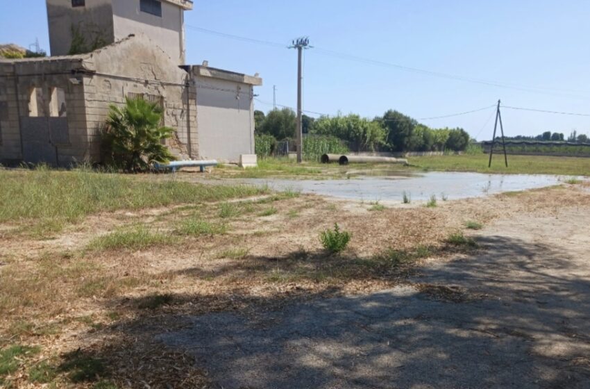  Campo pozzi Dammusi, conclusa la riparazione della perdita rilevata in mattinata