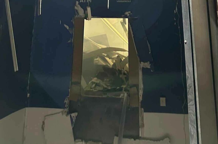  Assalto al bancomat nella notte a Francofonte, esplosione in via Belfiore