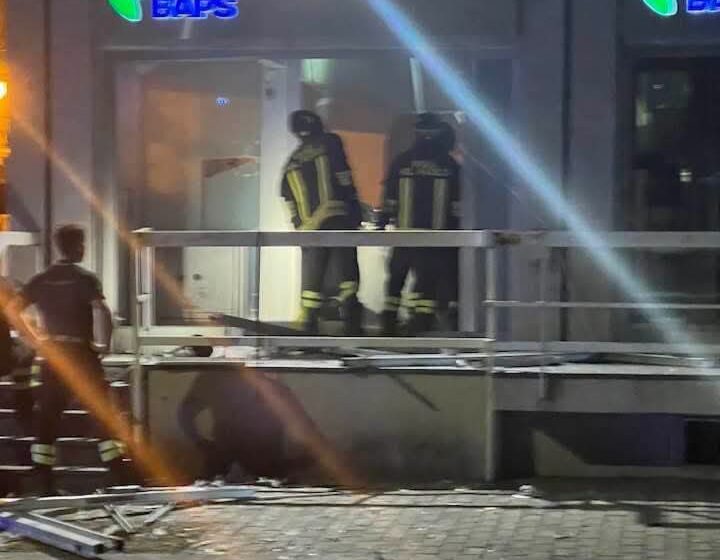  Ancora un assalto al bancomat, nella notte esplosione a Lentini