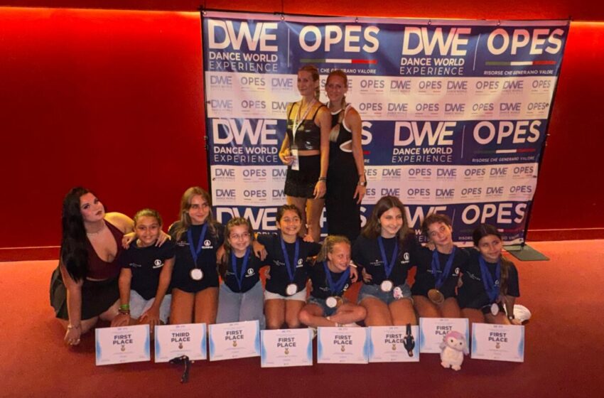  Dance International Award, trionfano le atlete del centro sportivo Olympus di Solarino