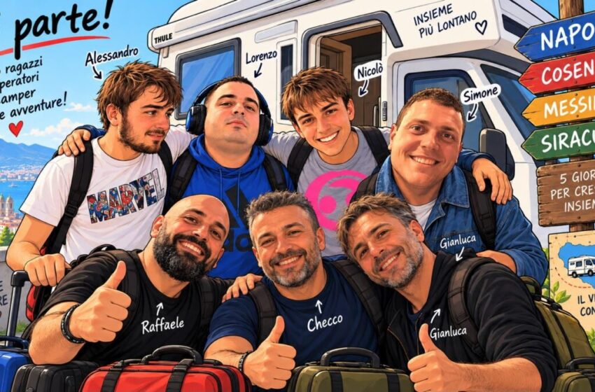  In viaggio per l’inclusione: da Napoli a Siracusa il camper di Tourautism