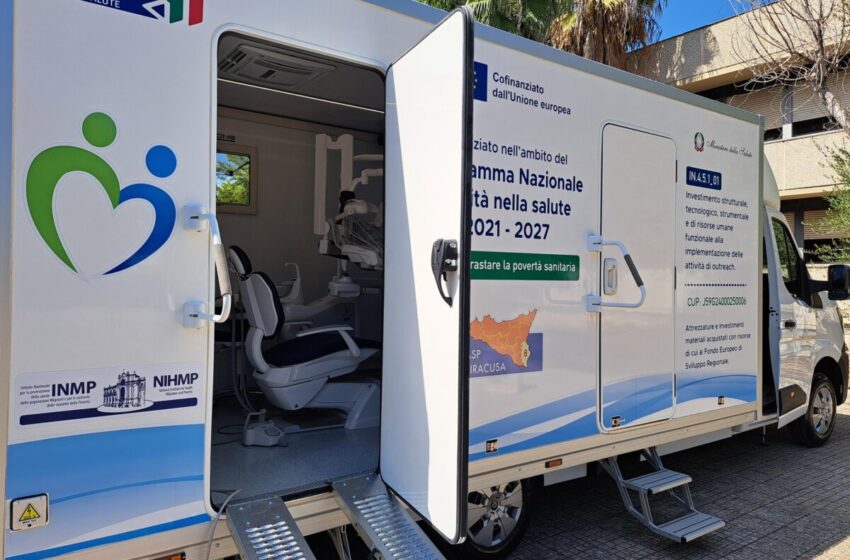  L’Asp inaugura il Motorhome odontoiatrico: prestazioni itineranti e gratuite in tutta la provincia