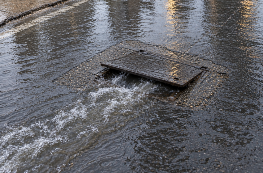  I tombini che “saltano” quando piove, che pericolo! La soluzione esiste: chiusini cernierati