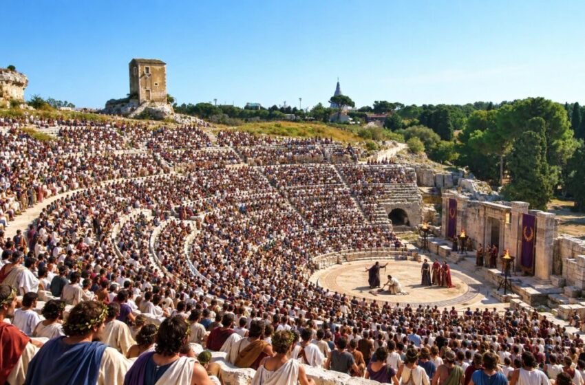  Lo sapevi…a Siracusa? Carlo racconta: ecco come era vissuto il teatro greco