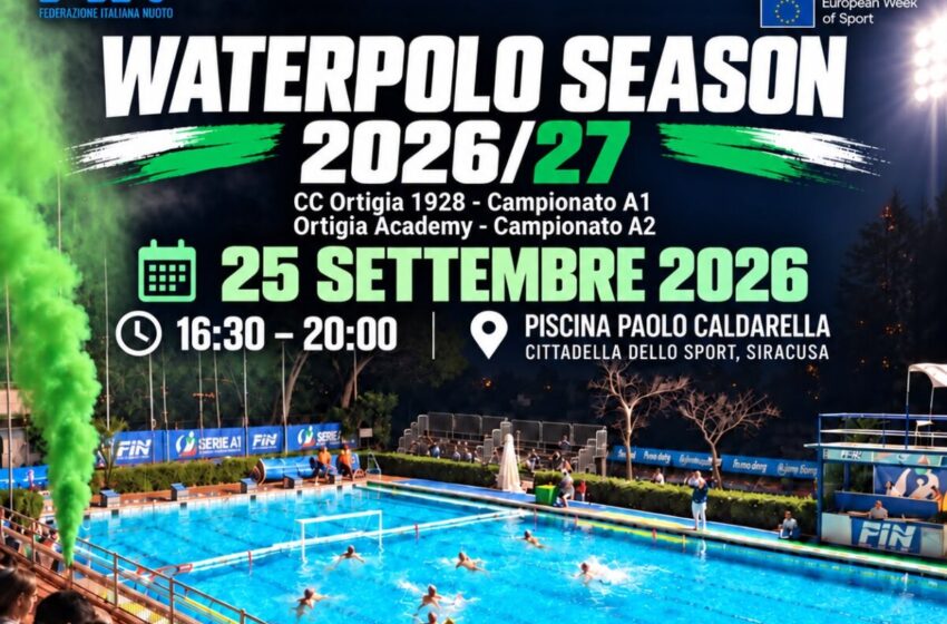  Presentazione ufficiale e sfida al Telimar: l’Ortigia abbraccia i tifosi alla “Caldarella”